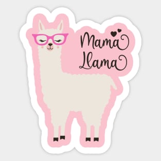 Mama llama Sticker